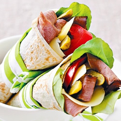 Roast Beef Wraps